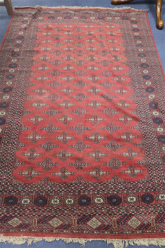 A Hamadan style ground rug, 235cm x 155cm